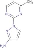 1-(4-Methylpyrimidin-2-yl)-1H-pyrazol-3-amine