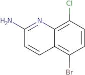 5-Bromo-8-chloroquinolin-2-amine