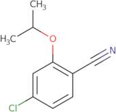 4-Chloro-2-(propan-2-yloxy)benzonitrile