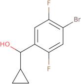 (4-Bromo-2,5-difluorophenyl)(cyclopropyl)methanol