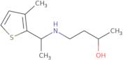 4-[1-(3-Methylthiophen-2-yl)ethylamino]butan-2-ol