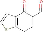 4-Oxo-4,5,6,7-tetrahydro-1-benzothiophene-5-carbaldehyde