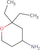 2,2-Diethyloxan-4-amine