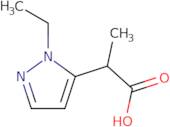 2-(1-Ethyl-1H-pyrazol-5-yl)propanoic acid