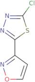 2-Chloro-5-(1,2-oxazol-3-yl)-1,3,4-thiadiazole