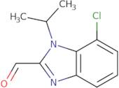 7-Chloro-1-isopropyl-1H-benzo[D]imidazole-2-carbaldehyde