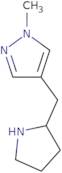 1-Methyl-4-[(pyrrolidin-2-yl)methyl]-1H-pyrazole