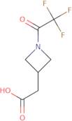 2-[1-(Trifluoroacetyl)azetidin-3-yl]aceticacid