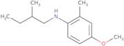 4-Methoxy-2-methyl-N-(2-methylbutyl)aniline