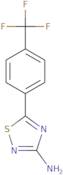 5-[4-(Trifluoromethyl)phenyl]-1,2,4-thiadiazol-3-amine