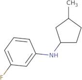 3-Fluoro-N-(3-methylcyclopentyl)aniline