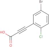 3-(5-Bromo-2-chlorophenyl)prop-2-ynoicacid