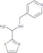 N-(Pyridin-4-ylmethyl)-1-(1,3-thiazol-2-yl)ethanamine