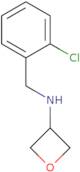 N-[(2-Chlorophenyl)methyl]oxetan-3-amine