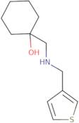 1-{[(Thiophen-3-ylmethyl)amino]methyl}cyclohexan-1-ol