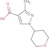 3-Methyl-1-(oxan-4-yl)-1H-pyrazole-4-carboxylic acid