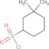 3,3-Dimethylcyclohexane-1-sulfonyl chloride