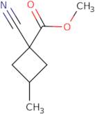 Methyl 1-cyano-3-methylcyclobutane-1-carboxylate