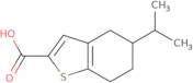5-(Propan-2-yl)-4,5,6,7-tetrahydro-1-benzothiophene-2-carboxylic acid