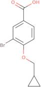 3-Bromo-4-(cyclopropylmethoxy)benzoic acid