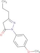 1-(4-Methoxyphenyl)-3-propyl-4,5-dihydro-1H-pyrazol-5-one