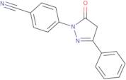 4-(5-Oxo-3-phenyl-4,5-dihydro-1H-pyrazol-1-yl)benzonitrile
