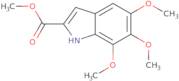 5,6,7-Trimethoxy-1H-indole-2-carboxylic acid methyl ester