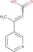 3-(Pyridin-3-yl)but-2-enoic acid