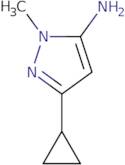 3-Cyclopropyl-1-methyl-1H-pyrazol-5-amine