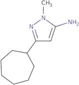 3-Cycloheptyl-1-methyl-1H-pyrazol-5-amine