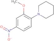 1-(2-Methoxy-4-nitrophenyl)piperidine