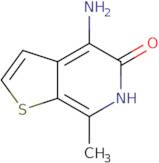 4-Amino-7-methylthieno[2,3-c]pyridin-5-ol