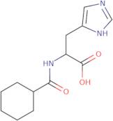 (2S)-2-(Cyclohexylformamido)-3-(1H-imidazol-4-yl)propanoic acid