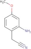 2-(2-Amino-4-methoxyphenyl)acetonitrile