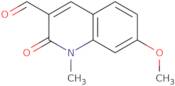 7-Methoxy-1-methyl-2-oxo-1,2-dihydroquinoline-3-carbaldehyde