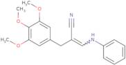 3-Anilino-2-(3,4,5-trimethoxybenzyl)acrylonitrile