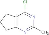 4-Chloro-2-methyl-6,7-dihydro-5h-cyclopenta[d]pyrimidine