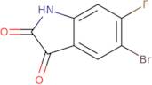 5-Bromo-6-fluoroindoline-2,3-dione