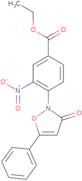 Ethyl 3-nitro-4-(3-oxo-5-phenylisoxazol-2(3H)-yl)benzoate