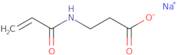 Sodium 3-(prop-2-enamido)propanoate