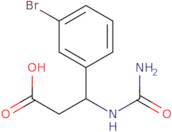 3-(3-Bromophenyl)-3-(carbamoylamino)propanoic acid