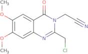 [2-(Chloromethyl)-6,7-dimethoxy-4-oxoquinazolin-3(4H)-yl]acetonitrile