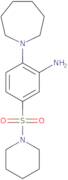 2-(Azepan-1-yl)-5-(piperidine-1-sulfonyl)aniline