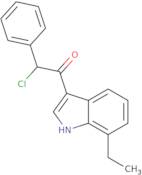 2-Chloro-1-(7-ethyl-1H-indol-3-yl)-2-phenylethan-1-one