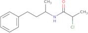 2-Chloro-N-(4-phenylbutan-2-yl)propanamide