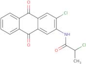 2-Chloro-N-(3-chloro-9,10-dioxo-9,10-dihydroanthracen-2-yl)propanamide