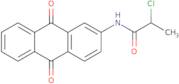 2-Chloro-N-(9,10-dioxo-9,10-dihydroanthracen-2-yl)propanamide