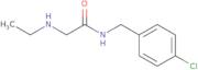 N-[(4-Chlorophenyl)methyl]-2-(ethylamino)acetamide