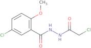 5-Chloro-N'-(2-chloroacetyl)-2-methoxybenzohydrazide