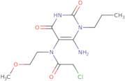 N-(6-Amino-2,4-dioxo-1-propyl-1,2,3,4-tetrahydropyrimidin-5-yl)-2-chloro-N-(2-methoxyethyl)acetami…